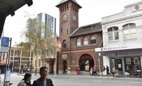 Burwood Road street scene.