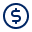 dollar in circle