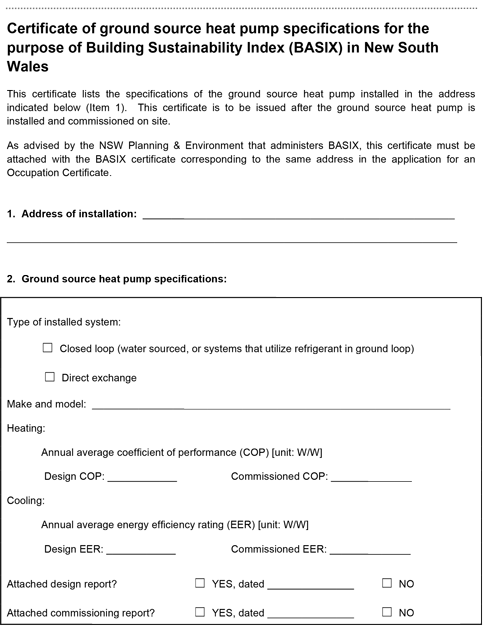 This is an image for BASIX a sample of a verification certificate
