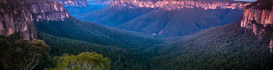 Image of a mountainous landscape