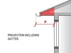 This is a BASIX image of roof and guttering